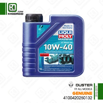 روغن موتور 10w 40 پنج لیتری رنو duster و 2012 تا 2019 جنیون 4100420250132